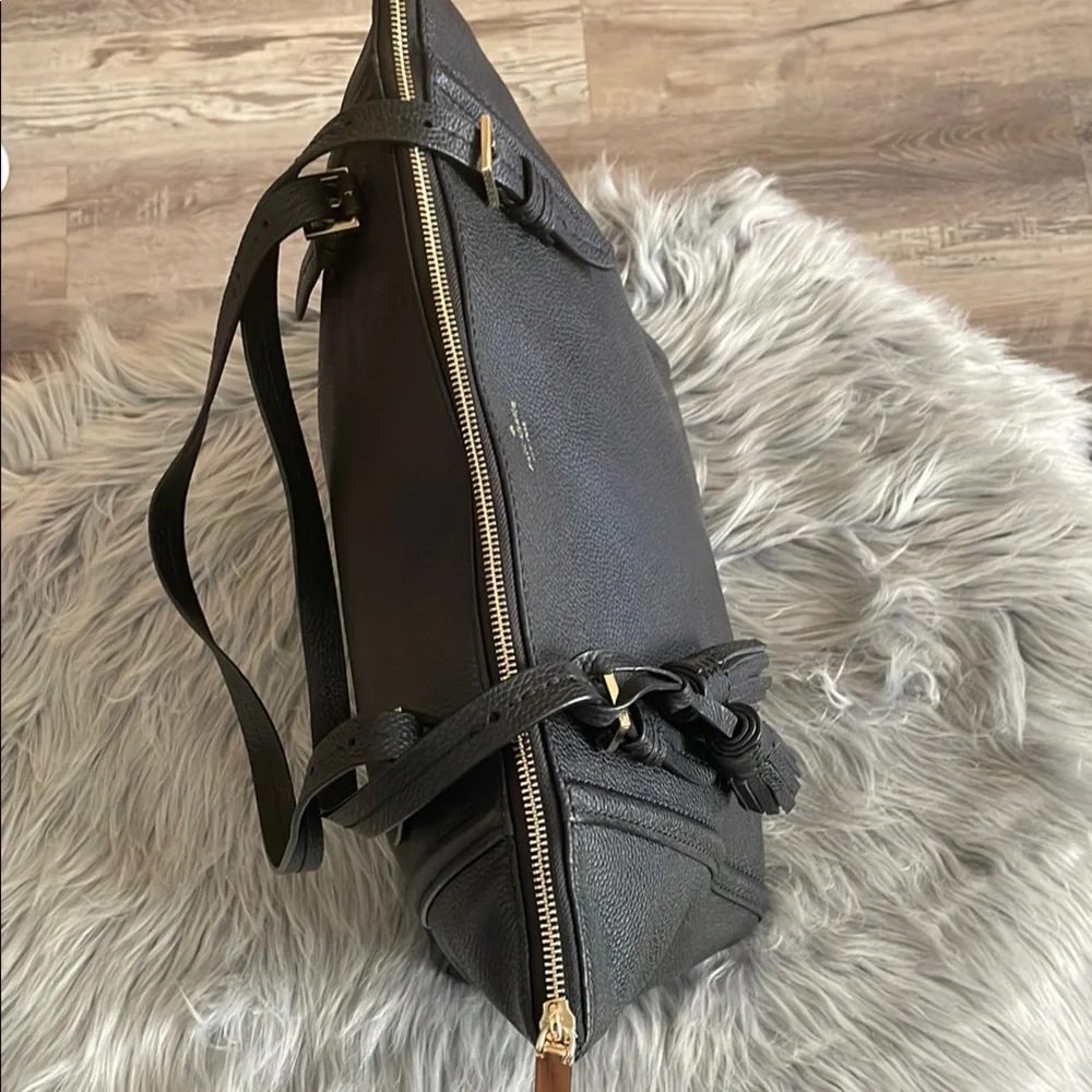 EUC - Kate Spade Large Black Tote Bag - Picture 5 of 8